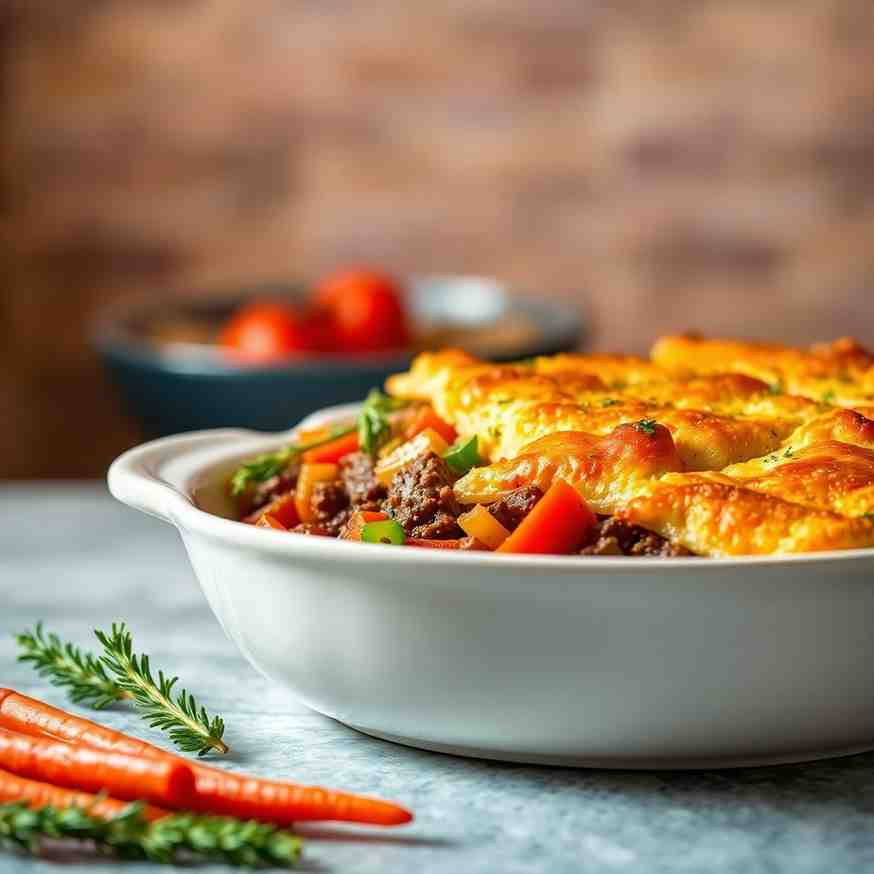 Easy Beef & Veggie Casserole